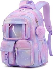Girls School Backpack - Kawaii Ita - Purple