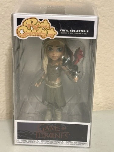 Funko Rock Candy Daenerys Targaryen Game of Thrones Vinyl Figure w/ Dragon