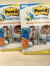 3M Post-It Digital Sticky Picture Paper 4 x 6 Matte - 50 Sheets - SP4625 - NEW