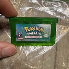 NOT FOR RESALE Pokemon EMERALD VERSION Game Boy Advance GBA NFR AUTHENTIC Back