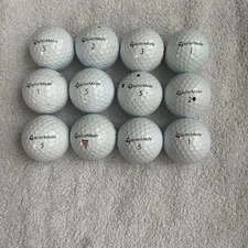 12 TaylorMade TP5 Used Golf Balls, AAAA Quality