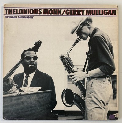 Thelonious Monk / Gerry Mulligan  - 'Round Midnight 2 Vinyl LP Gold Stamp Promo