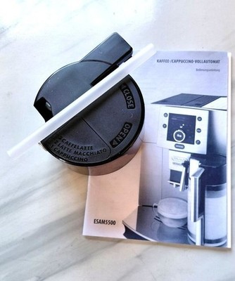 De Longhi , ESAM 5500, Deckel für Milchbehälter mit Ansaugrohr