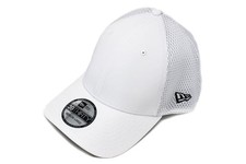 New Era 39THIRTY Performance Stretch Mesh Cap White Size M/L 7 3/8-7 5/8Japan