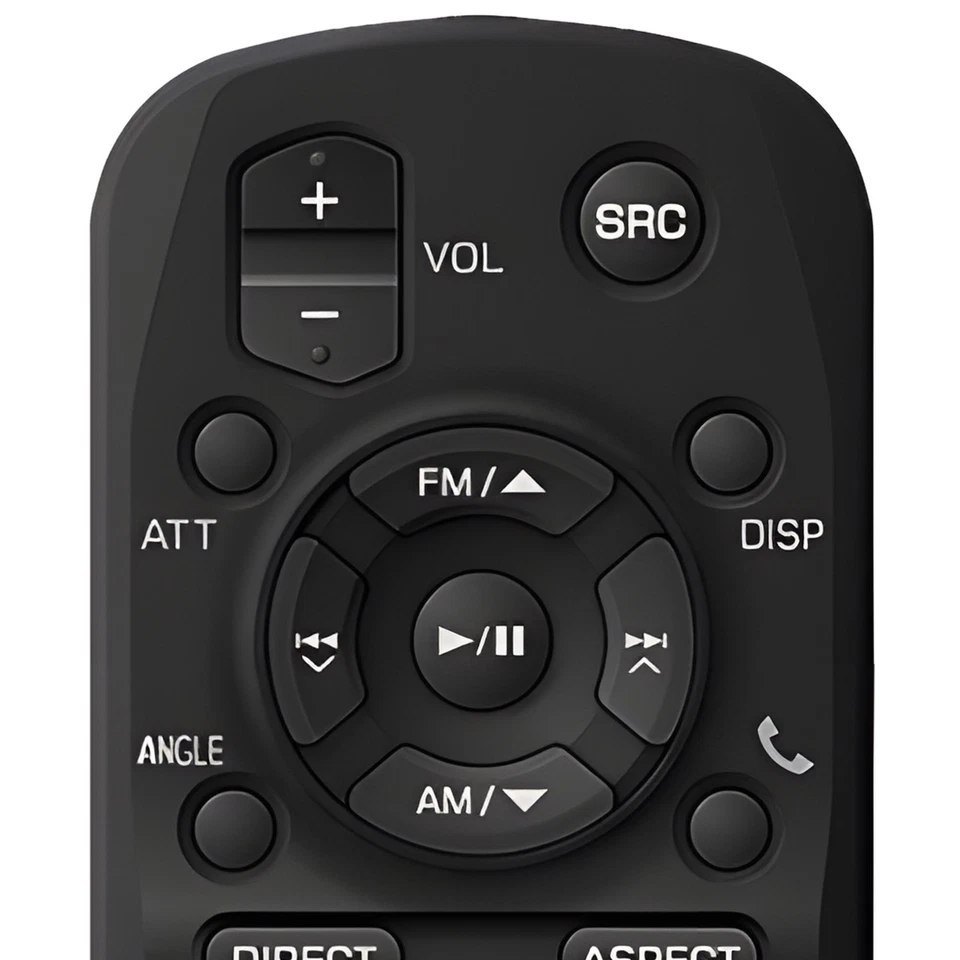 Mando a distancia inalámbrico JVC RM-RK259K para receptores multimedia Foto 2 de 3