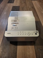 SANYO PDG-DWL2500 1080P 3D Ultra Short Throw Projector Untested For Parts Only