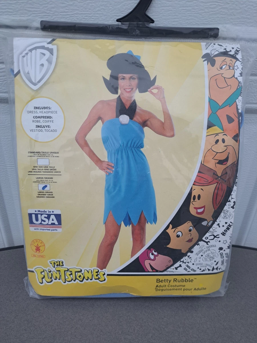 flintstones blue dress Amazon.com: Spirit Halloween the Flintstones Adult Betty Rubble Costume |  Officially Licensed | Couples Costume | Tv & Movie Costumes
