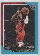 2018-19 Panini NBA Hoops Teal 31/49 CJ Miles #46 1p5