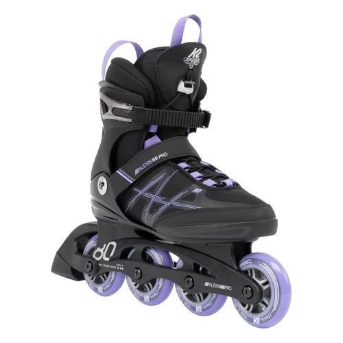 Rollers K2 Freeq Femme - Taille 8.0 - Gris/Bleu/Orange - Occasion