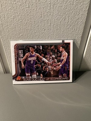 Topps 2025/26 Suns Duo Heat Up Scoreboard
