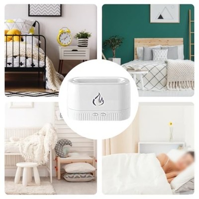 200ML Flammen Aromatherapie Diffusor mit leisem Betrieb für Zuhause oder Büro
