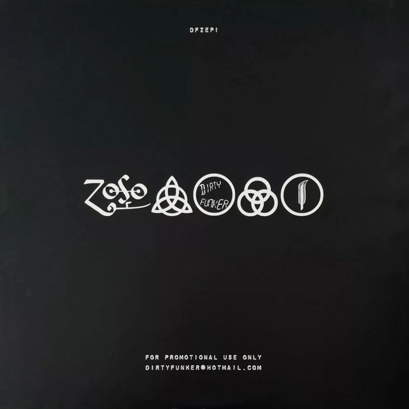 LED-ZEPPELIN - IMMIGRANT SONG (DIRTY FUNKER REMIX) 12" VINYL PROMO 2005 *EX - Image 2 of 2