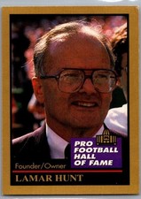 1991 Pro Football Hall of Fame - Lamar Hunt #70