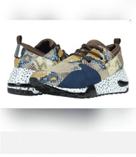 Steve Madden Cliff Multicolor Snakeskin Pattern Sneakers 8,5