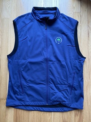 Footjoy Full Zip Performance Vest With Pockets Navy Blue Large #28544