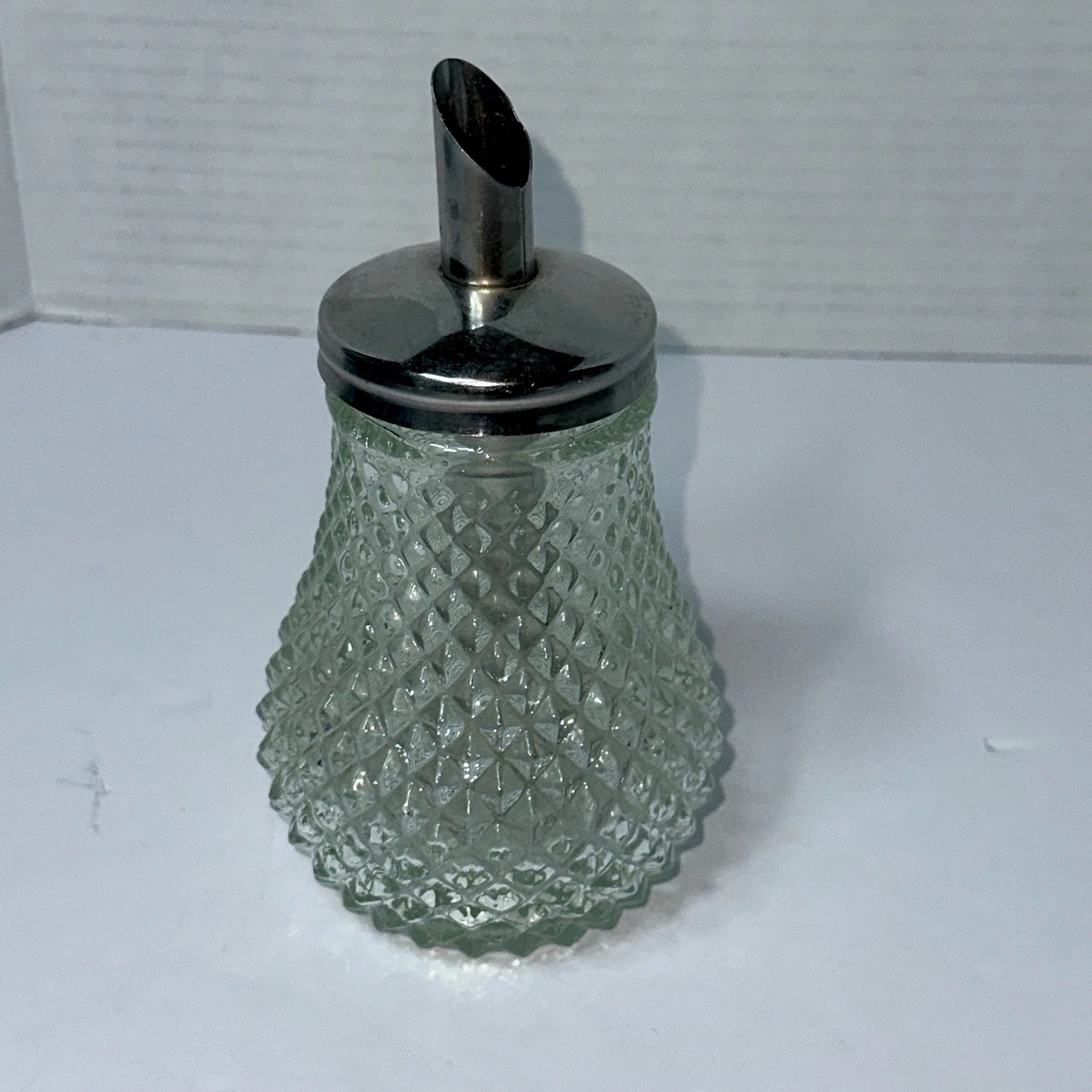 Zuccheriera In Vetro Con Coperchio Flip Cap In Acciaio Inox - Capacità 12 Oz (360 Ml), Stile Retro