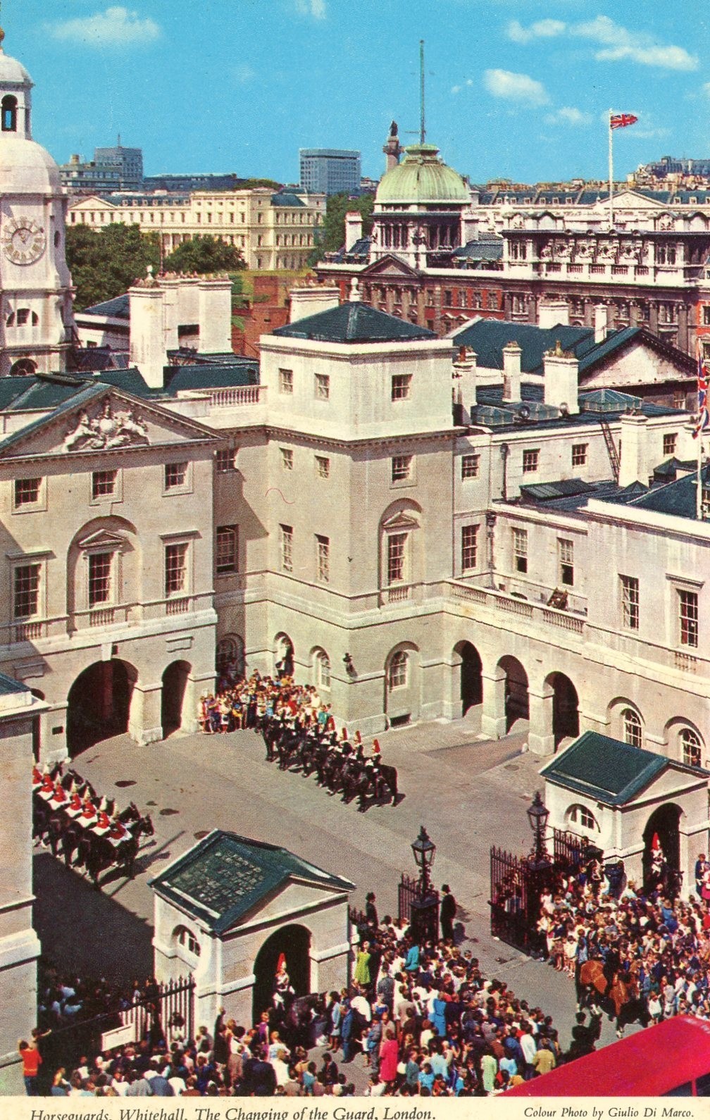 Changing the Guard, Horse Guards, Whitehall, London, England, UNP, EXC -POSTCARD
