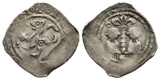 FITZ RDR ÖSTERREICH FRIESACHER PFENNIG LANDSTRAß SILBER Cn4 18mm 1 08g ±QQQ1973