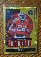 Trenton Simpson RC -2023 Legacy Gold Cracked Ice #/25 No.184 -Clemson Tigers