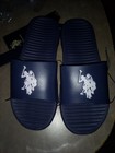NEW Mens Polo Association Blue Slides Size 11/12 — photo 1