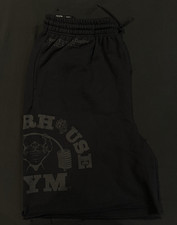 Darc Sport Powerhouse Gym Mens Black Baggy Sh...