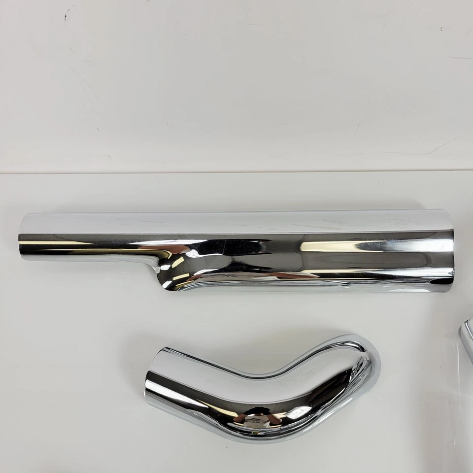 Harley Davidson Electra Road Street Glide Road King tubo de cabeza cromado 2010-2016 Foto 2 de 4