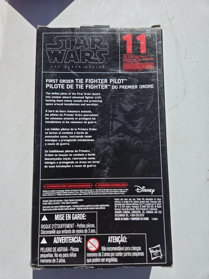 Star Wars Black Series Lot Of 4 Rey & BB8,  Tie Fighter Pilot,Star Destroy,Lando - Image 3 of 4