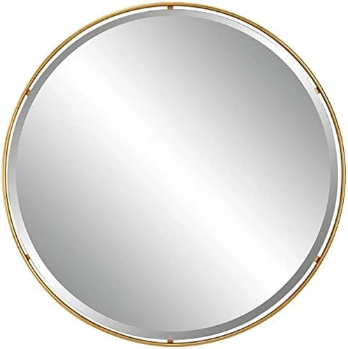Canillo 42" Round Mirror - Stylish & Elegant Home Decor Accent - Picture 2 of 3
