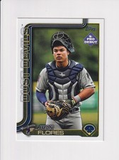 2025 Topps Pro Debut PRO DEBUT 3 CARD Lot JUAN FLORES
