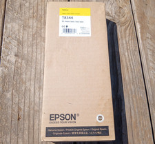 Genuine Sealed Expired /2022 Epson T8344 Yellow Ink Cartridge SureColor 150mL