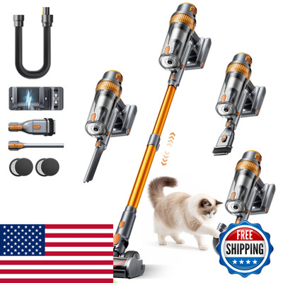 Ezytidy Cordless Vacuum Cleaner 55Kpa 650W 70Mins Stick Vacuum Cleaners For
