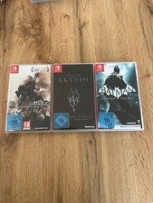 Nintendo Switch Nier Automata + Skyrim + Batman Arkham Trilogie