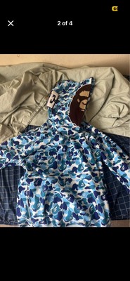 BAPE hoodie Blue