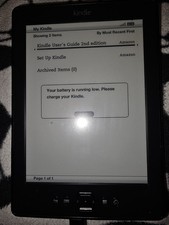 Amazon Kindle 4th Generation Wi-Fi Model D01100