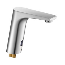 Touchless Motion Sensor Bathroom Sink Faucet, Hands - Free Cold Hot Water Mixer