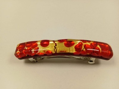 eine wunderschöne Haarspange  aus Murano Glas ( Sa-Sa-1-IT1717-12 )
