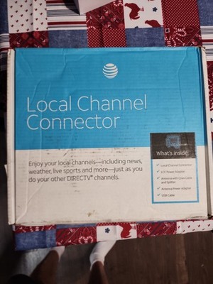 DIRECTV Local Channel Connector Antenna Kit LCCBX-10/18 w/ Cables & Adapter NEW