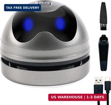 Mini Desktop Vacuum Cleaner Portable Desk Vacuum Cleaner USB Type C Rechargebl
