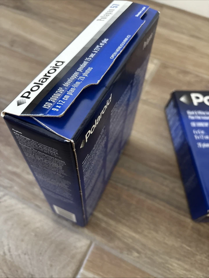 New Polaroid Polapan 57 Black & White Instant Sheet Film (1 New/ 1 Opened) - Image 2 of 4
