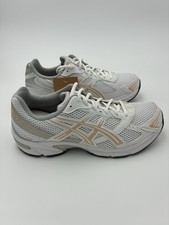 ASICS GEL-1130 White Bisque Mesh Running Sneakers Men’s 9.5 Women’s 11