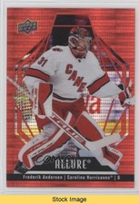 2022-23 Upper Deck Allure Red Rainbow Frederik Andersen #65 READ o1h