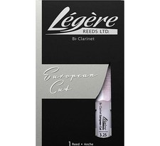 Legere Reeds Bb Clarinet European Signature Reeds 3.25