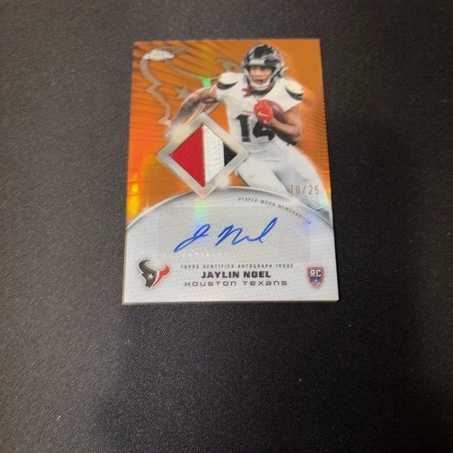 2025 Topps Chrome Jaylin Noel Rookie Patch Autographs (RAW)