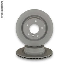 2x TEXTAR Bremsscheibe Bremsscheiben Satz Bremsen PRO+ Vorne 92293605