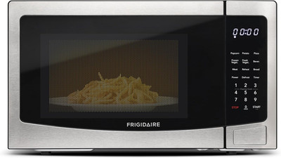 FRIGIDAIRE Stainless Steel Microwave Oven, Multi Function, Programmable, 1.1 Cu