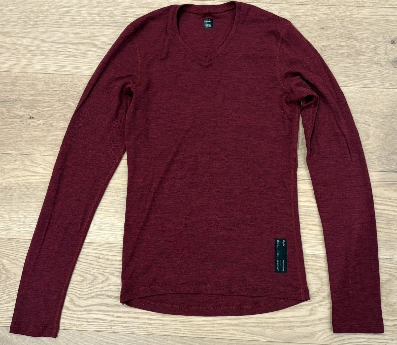 Rapha Women’s Base Layer Merino Wool Long Sleeve Top Burgandy Size L
Opens in a new window or tab