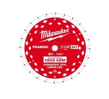 Milwaukee 48-40-0740 7-1/4 24T THICK KERF Framing Circular Saw Blades