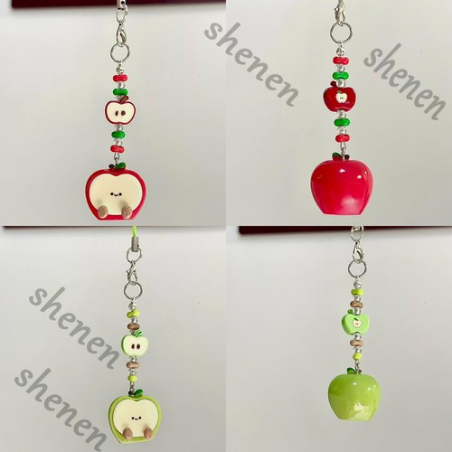 Anime Love and Deepspace Caleb Apple Pendant Keychain Phone Chain Cospaly Gift - Picture 3 of 11