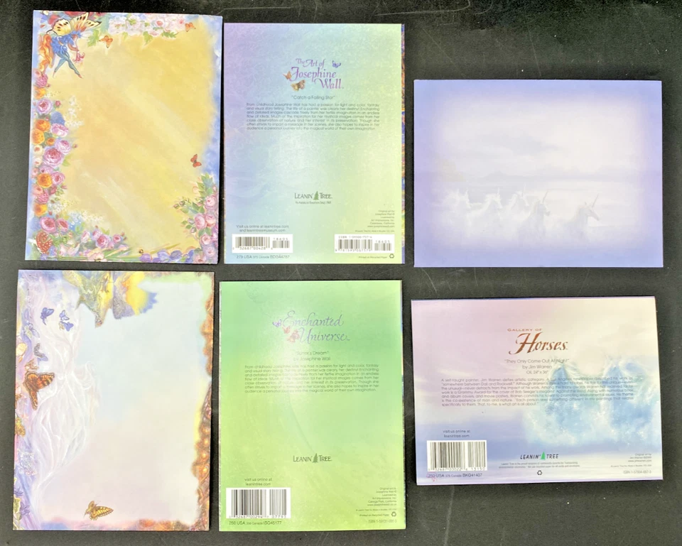 (18) BLANK GREETING CARDS LEANING TREE, CRYSTAL CARDS, FATARA, LARSON, ELGIN - Image 3 of 4