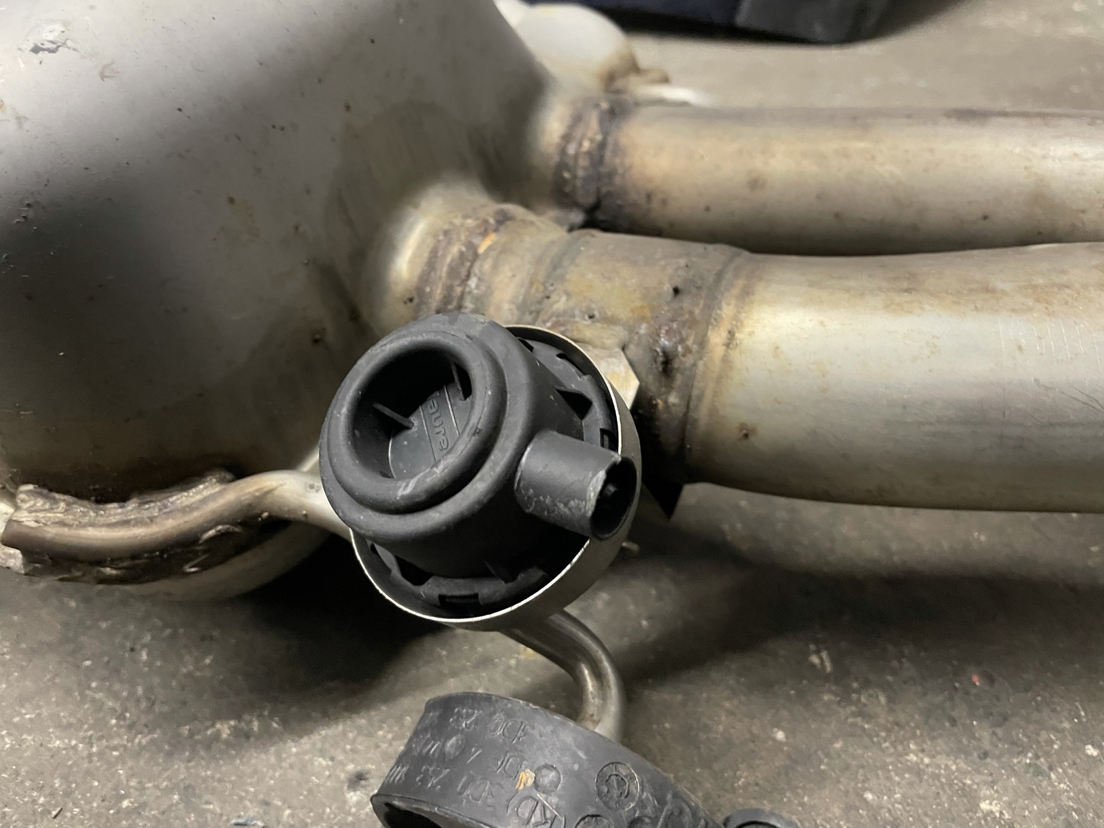 06-13 Bentley Continental Flying Spur Rear Left Driver Exhaust Muffler 10K MILES